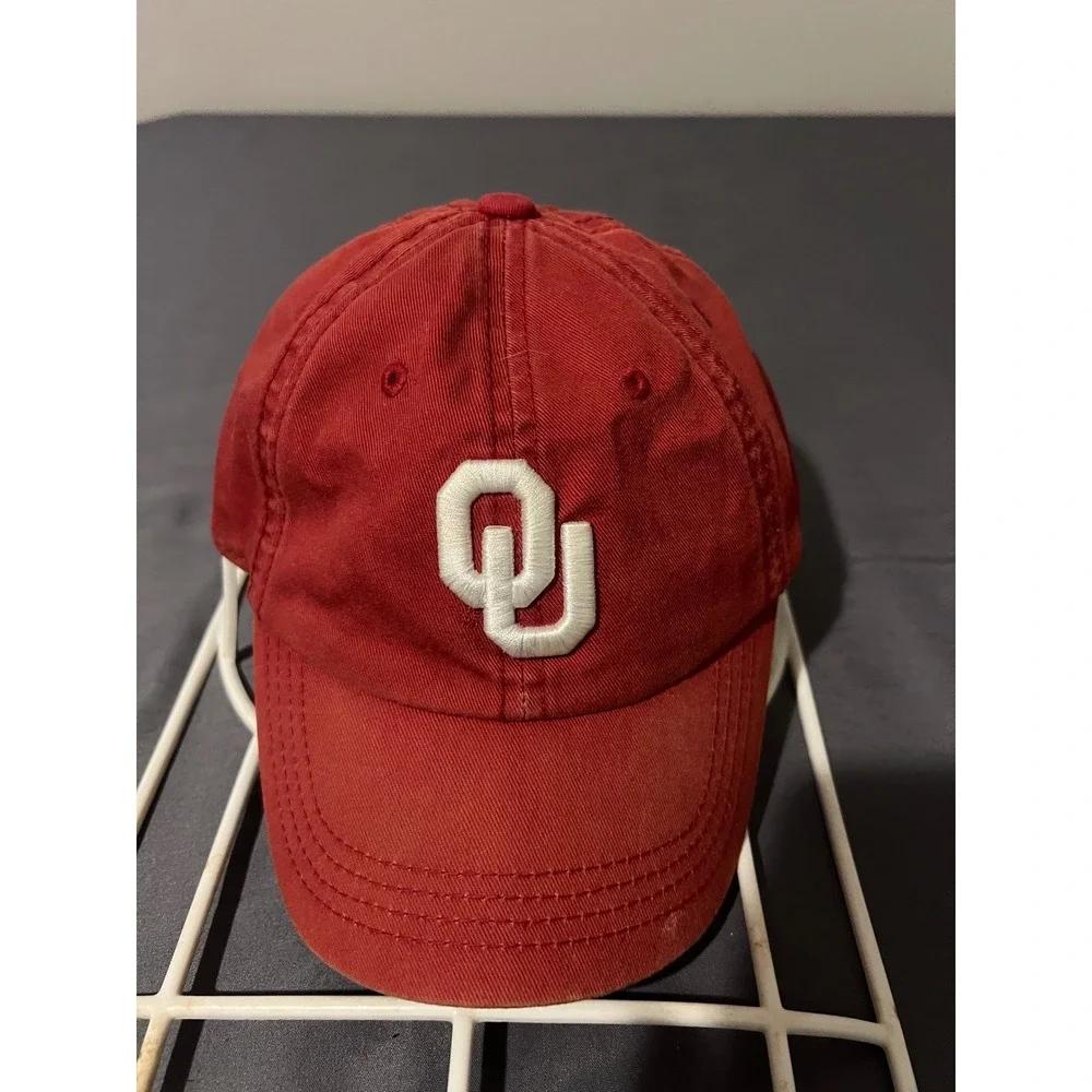 Top of the World Oklahoma Sooners Youth Hat Red OU Boomer Sooner Adjustable Cap